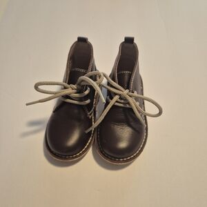 La Coqueta Leather Desert Boots sz 24